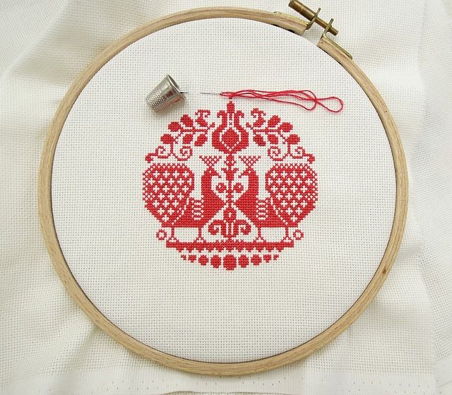 crossstich embroidery
