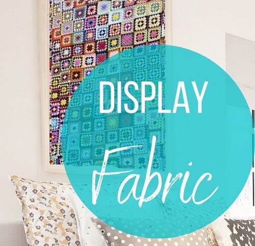 How to display fabric 