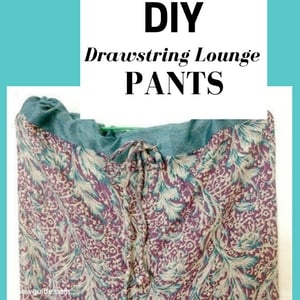 drawstring lounge pants