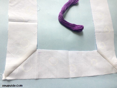 sewing a dress - free pattern