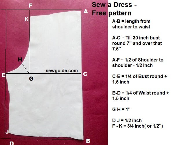 how to stitch a dress