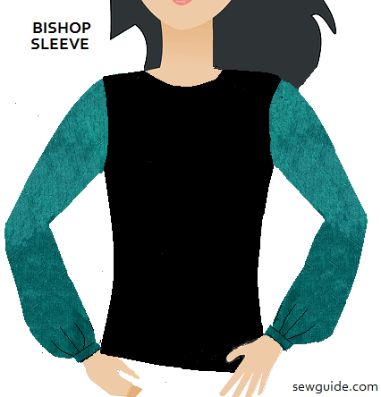 sleeve types - bishop sleeves