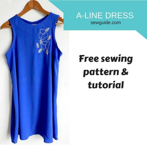 a line dress sewing pattern