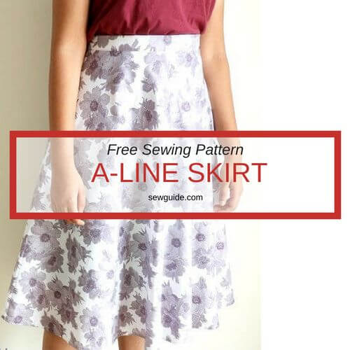 a line skirt pattern