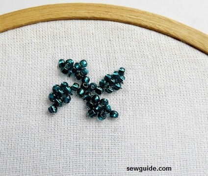 bead embroidery flowers