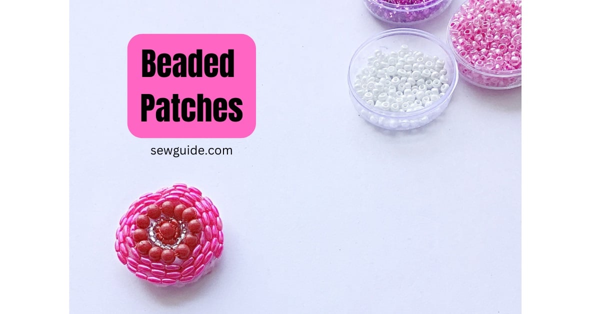 tutorial to make beaded patches.