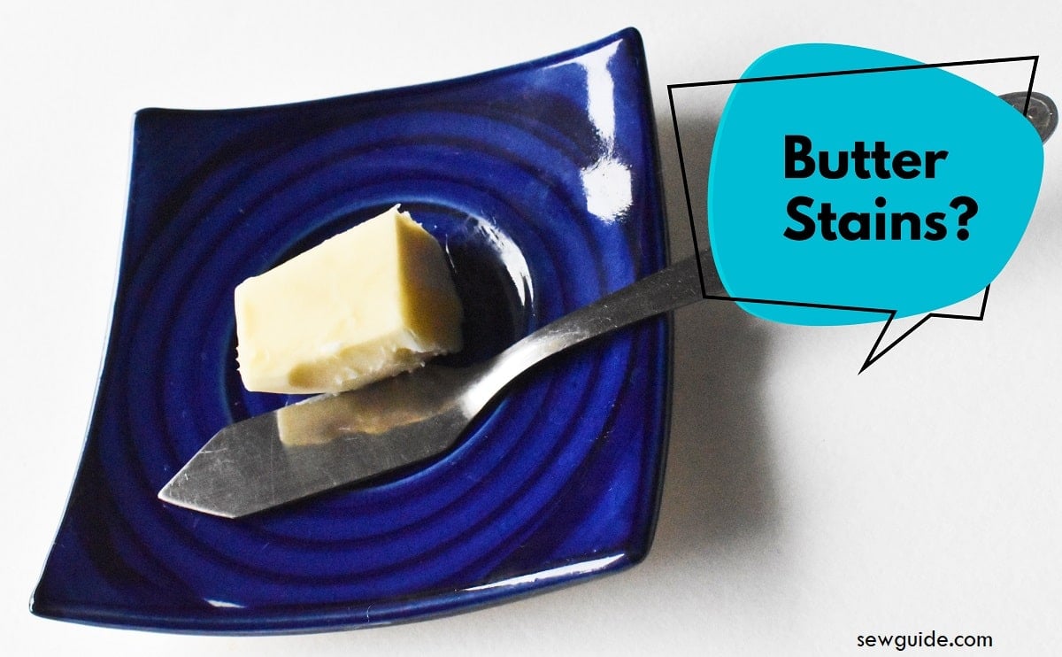 remove butter stains