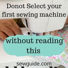 first sewing machine