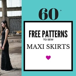 maxi skirt and dress patterns