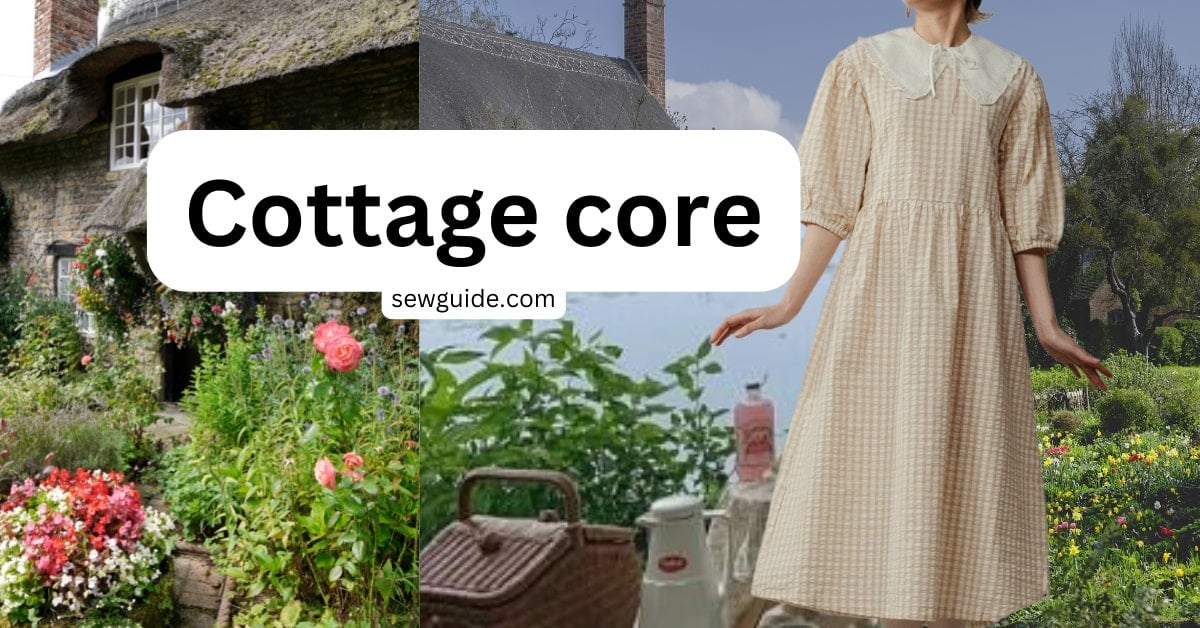 cottage core fashion style.