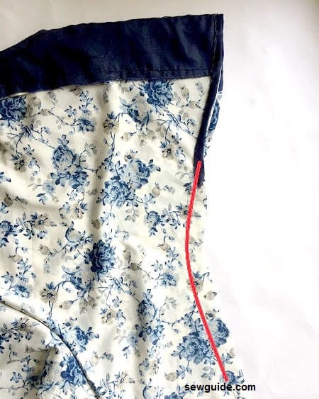 drop shoulder dress free sewing pattern