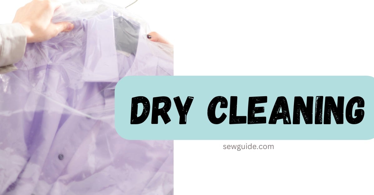 dry cleaning of clothes