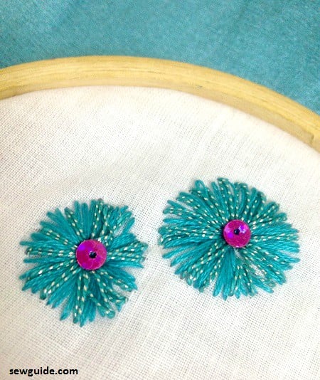 embroidery flowers