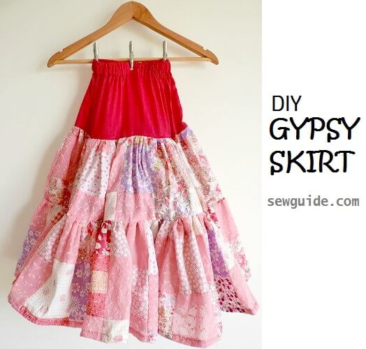 make gypsy skirt