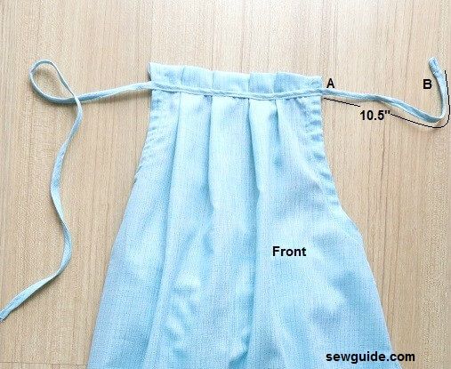 how to sew a halter neck top 