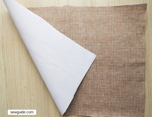 How to sew a zippered tote bag
