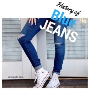 history of blue jeans