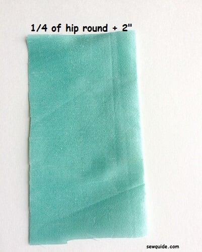 kimono sewing pattern - take fabric of width 1/2 of hip round plus 2 inchesfold your fabric by the middle
