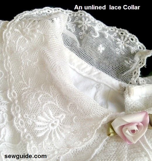 lace sewing