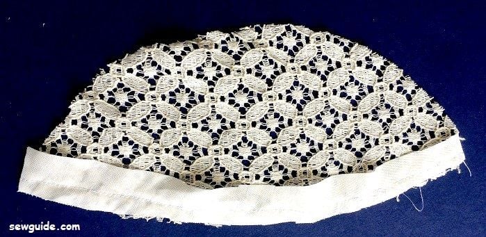 lace yoke blouse free sewing pattern
