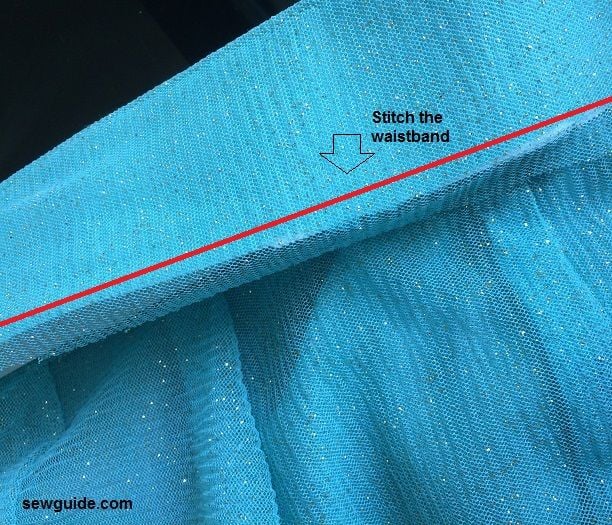 cutting and stitching lehenga skirt