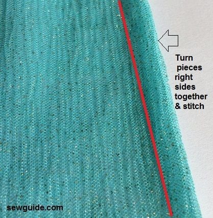 cutting and stitching lehanga