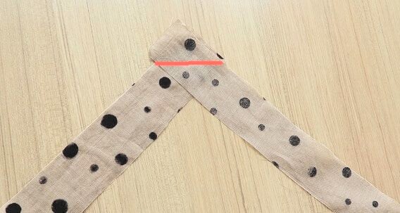 join fabric strips for making scarves