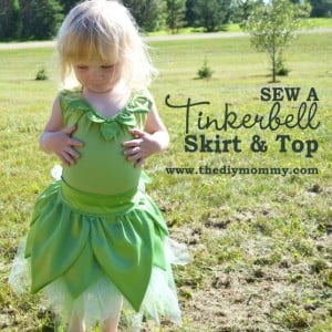 tinker bell costume how to sew-fress sewing pattern