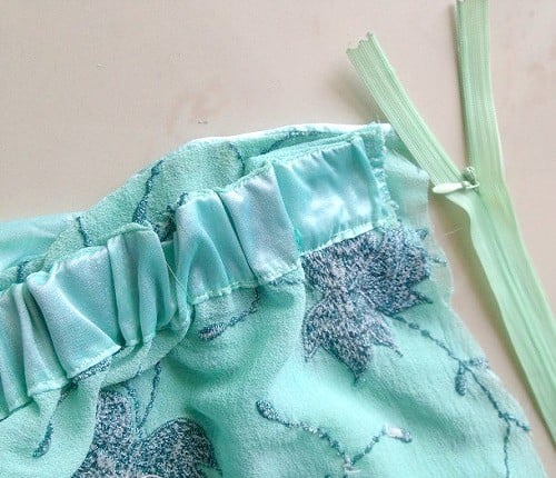 how to sew a mermaid skirt