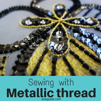 sewing with metallic thread