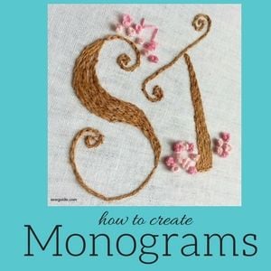 how to make your own monograms