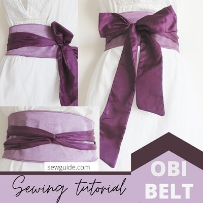 how to make an obi belt