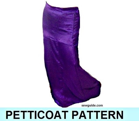 how to sew a petticoat