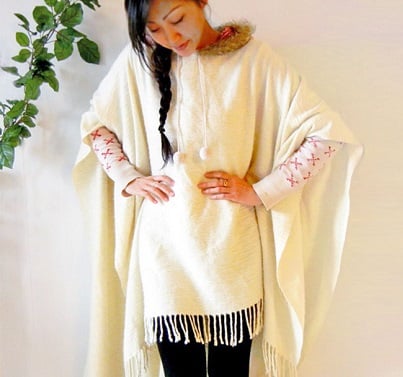 How to sew poncho - easy patterns free