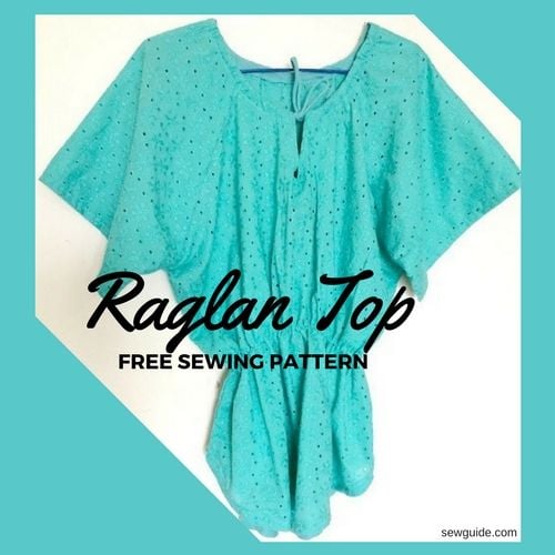 raglan top sewing pattern