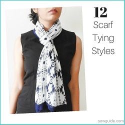 scarf tying styles