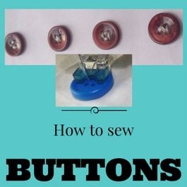 sew buttons