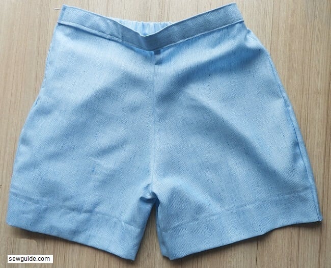 sew shorts