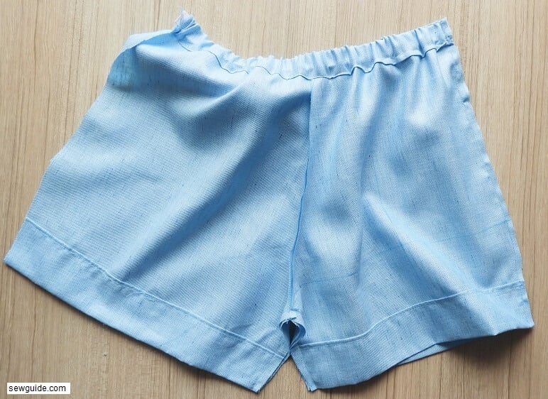 shorts sewing pattern