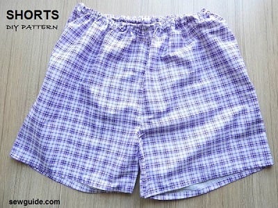 simple shorts pattern