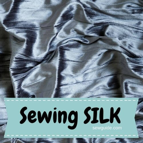 sewing silk