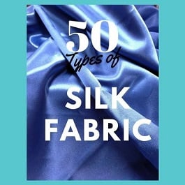 types of silk fabric