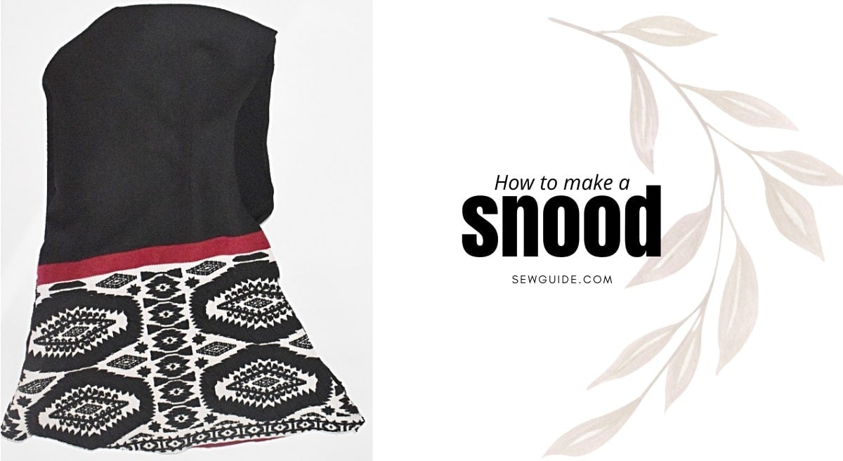snood sewing tutorial