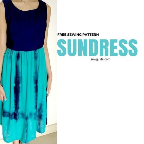 sundress free sewing pattern