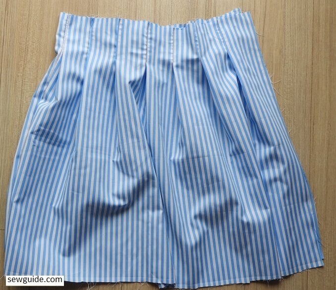  tennis skirt sewing tutorial 2