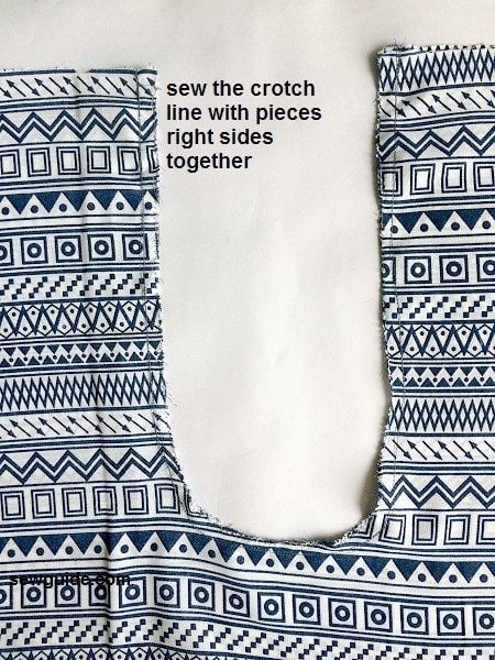 wrap pants pattern 