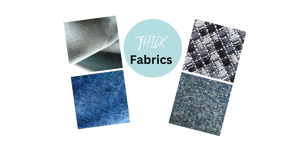 thick fabric names