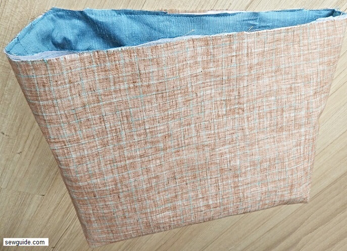 sewing tutorial for zippered tote bag
