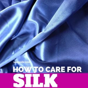 washing and cleaning silk