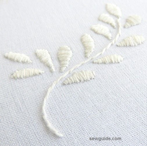 white work embroidery